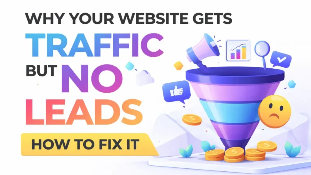 Traffic but not leads image